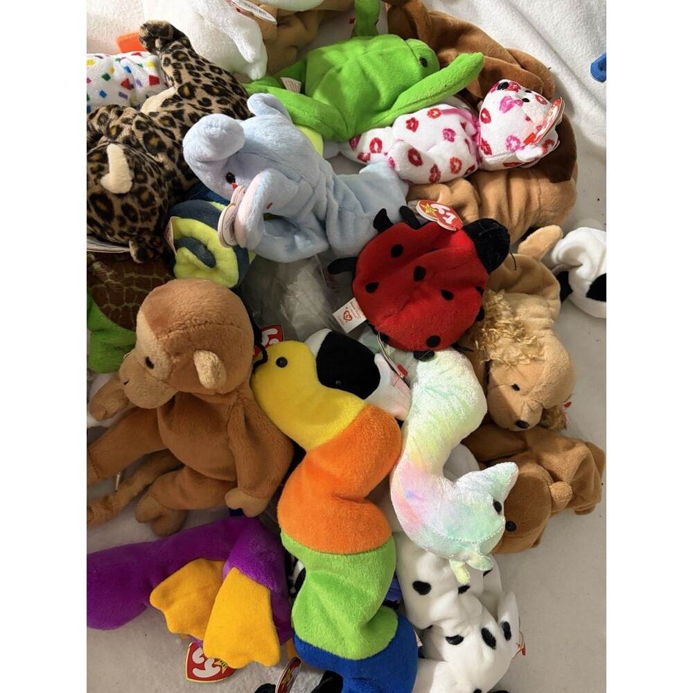 Ty Beanie Baby Mystery Box Lot 5 Vintage Plush Surprise Bundle